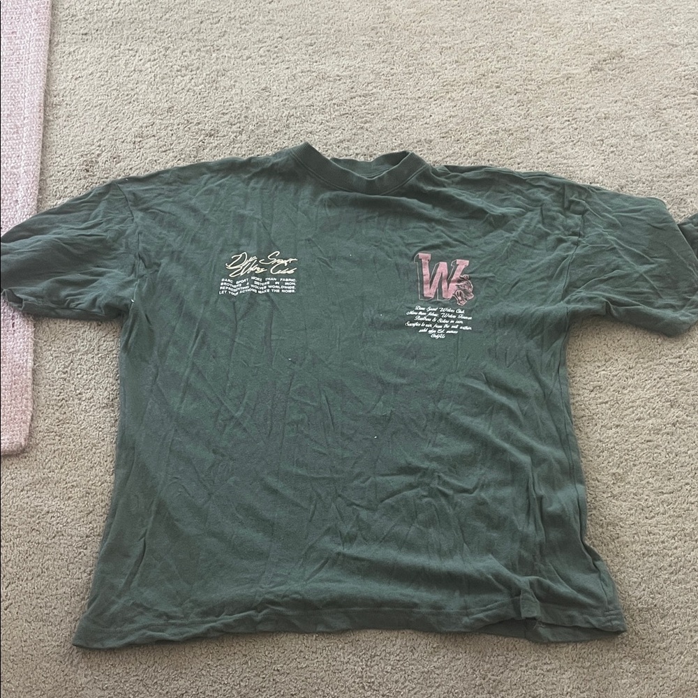 Green Graphic Men's Shirt